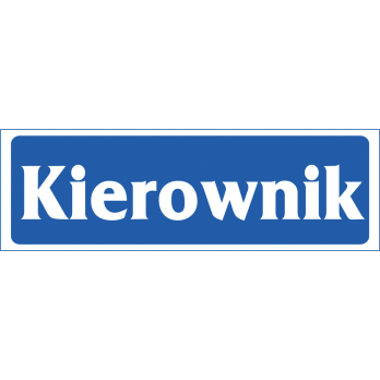 Znak "Kierownik"